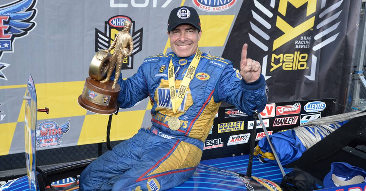Capps Wins Second Straight Title, Takes NHRA Funny Car Points Lead