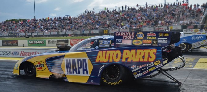 First-Round Exit for Ron Capps at NHRA Heartland Nationals