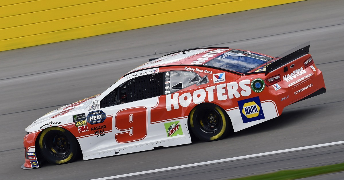 #9: Chase Elliott, Hendrick Motorsports, Chevrolet Camaro Hooters