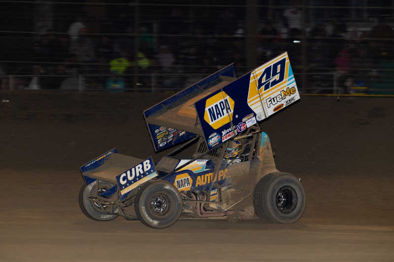 Brad Sweet NAPA AUTO PARTS 49 DIRTcar Nationals 2022 
