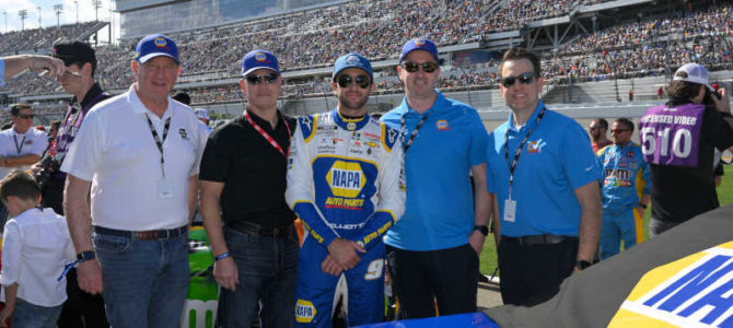 Elliott, NAPA Team Kick Off Regular Season with 10th-Place Finish in Daytona 500