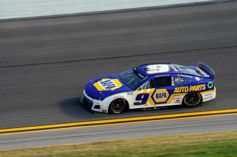 #9: Chase Elliott, Hendrick Motorsports, Chevrolet Camaro NAPA Auto Parts
