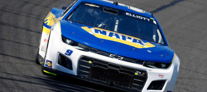 Late-Race Incident Relegates Elliott, NAPA Team to 26th-Place Finish at Fontana