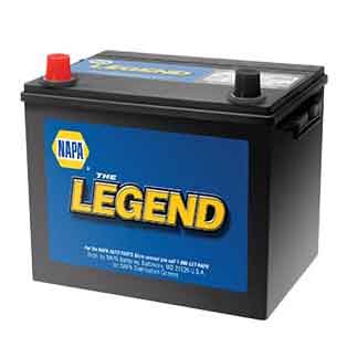 NAPA The Legend Professional Battery