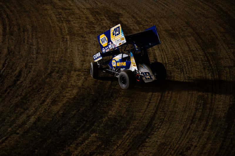 Brad Sweet Outlaws points leader Bakersfield Perris NAPA 49 