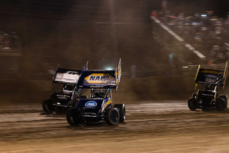 Brad Sweet Outlaws points leader Bakersfield Perris NAPA 49 