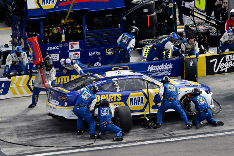 #9: Chase Elliott, Hendrick Motorsports, Chevrolet Camaro NAPA Auto Parts