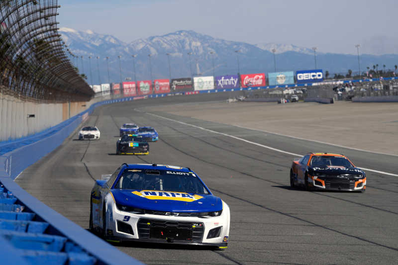 #9: Chase Elliott, Hendrick Motorsports, Chevrolet Camaro NAPA Auto Parts