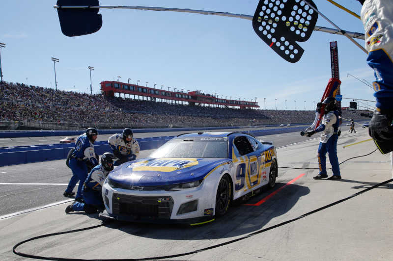 #9: Chase Elliott, Hendrick Motorsports, Chevrolet Camaro NAPA Auto Parts