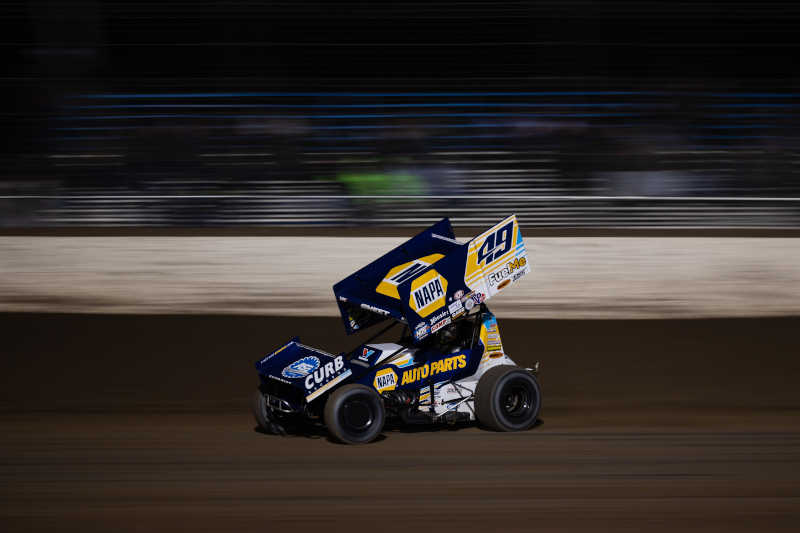 Brad Sweet NAPA AUTO PARTS 49 Outlaws Vado 2022 win 