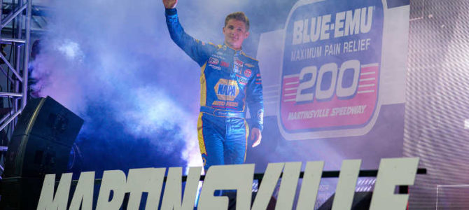 Kraus Logs Solid Performance at Martinsville