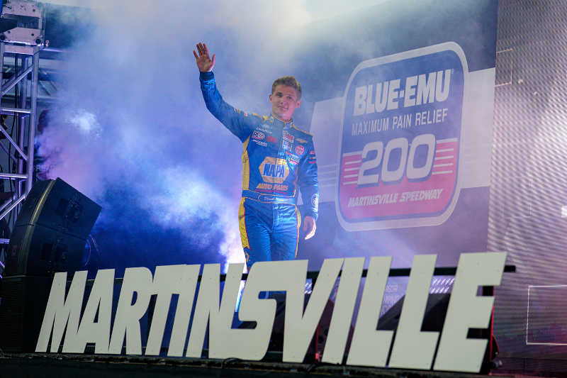 Derek Kraus NAPA AutoCare 19 NASCAR Trucks Martinsville 2022 