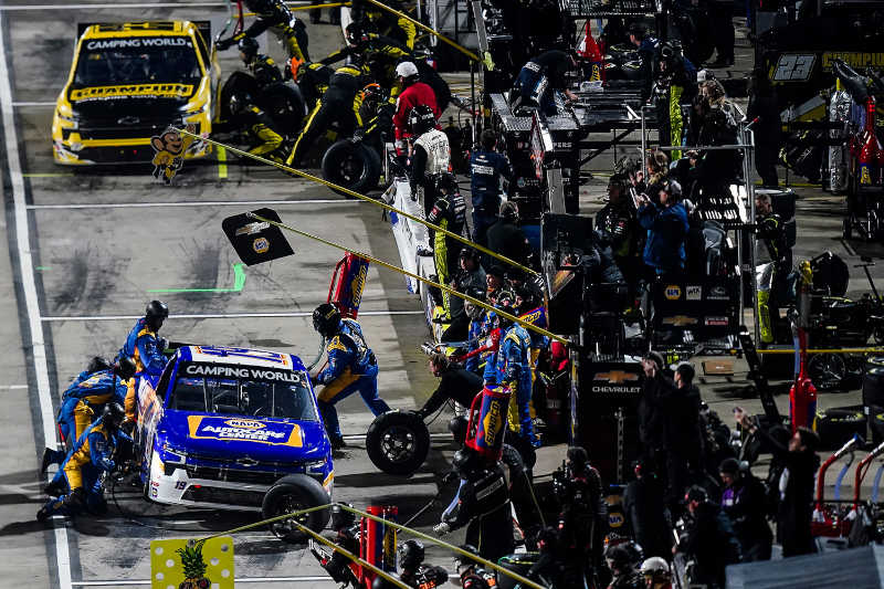 Derek Kraus NAPA AutoCare 19 NASCAR Trucks Martinsville 2022 