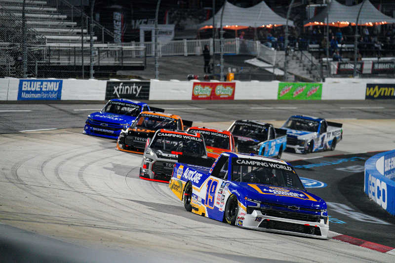 Derek Kraus NAPA AutoCare 19 NASCAR Trucks Martinsville 2022 