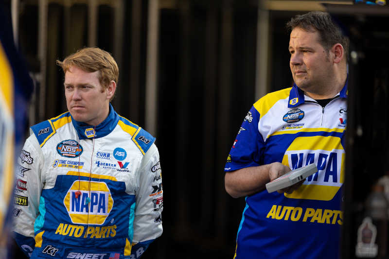Brad Sweet Bristol Bash 2022 NAPA AUTO PARTS 49 