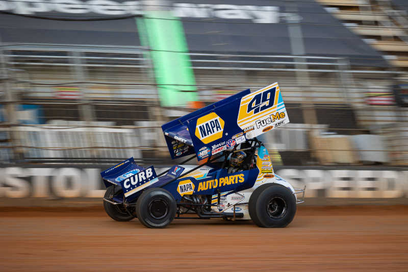 Brad Sweet Bristol Bash 2022 NAPA AUTO PARTS 49 