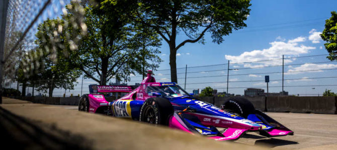 Rossi Finishes Second at Detroit Grand Prix