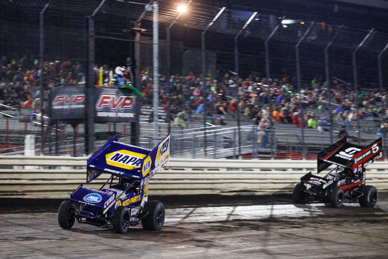 Brad Sweet 49 Knoxville NAPA AUTO PARTS 2022 ahead