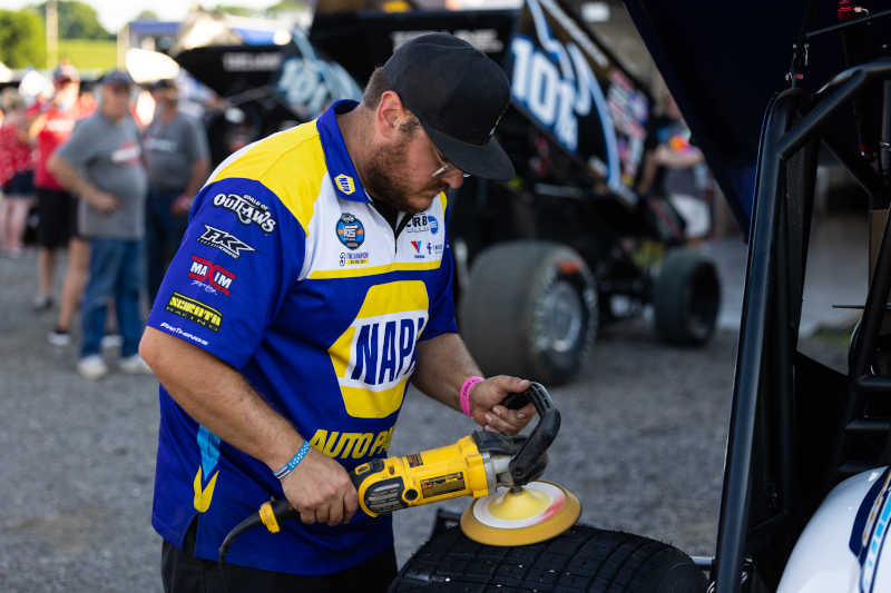 Brad Sweet NAPA AUTO PARTS 49 Atomic Lawrenceburg 