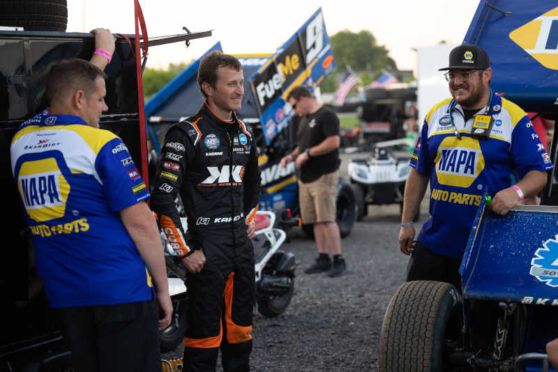 Brad Sweet NAPA AUTO PARTS 49 Atomic Lawrenceburg 