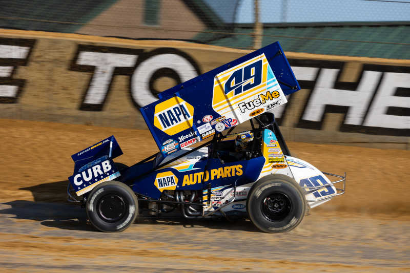 Brad Sweet NAPA AUTO PARTS 49 Atomic Lawrenceburg 