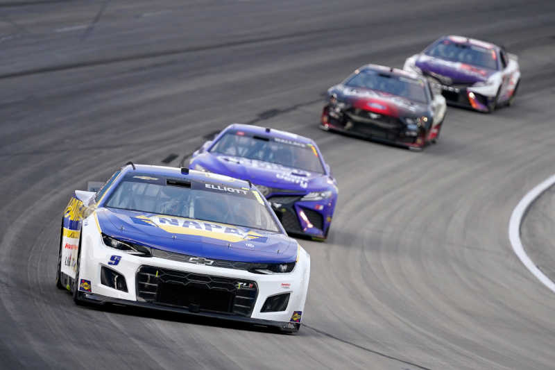#9: Chase Elliott, Hendrick Motorsports, NAPA Auto Parts Chevrolet Camaro