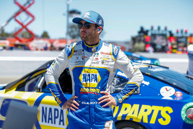 #9: Chase Elliott, Hendrick Motorsports, NAPA Auto Parts Chevrolet Camaro