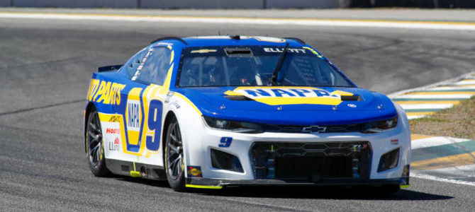 Elliott Rebounds for Top-10 Finish at Sonoma
